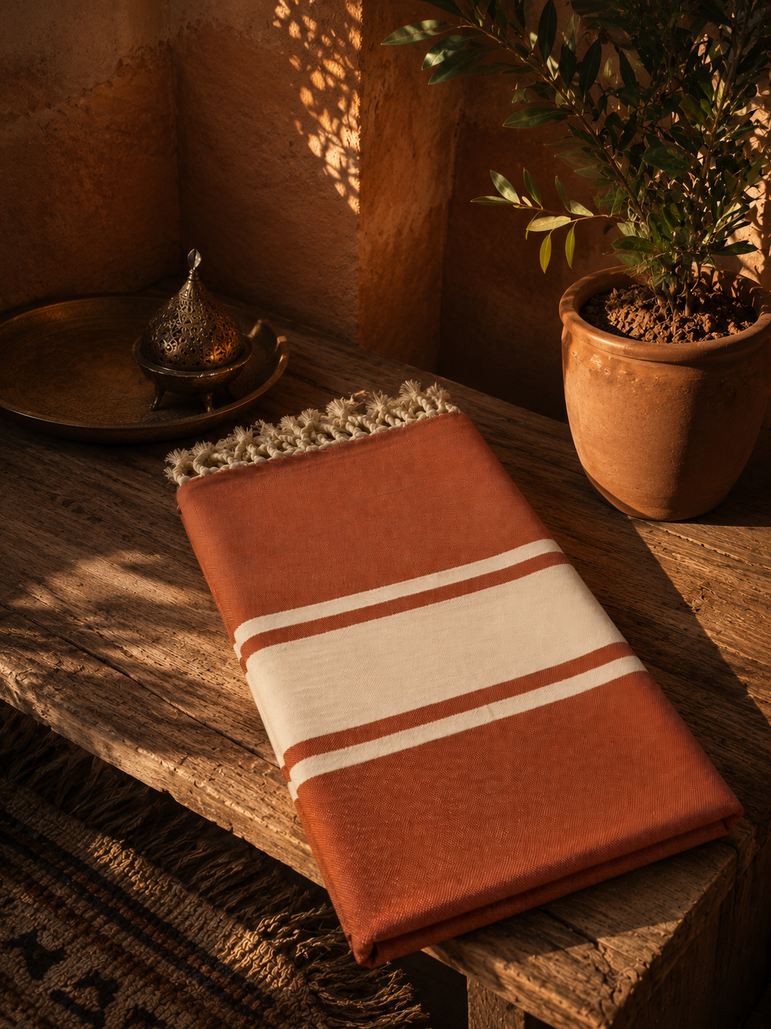 Fouta - Tissage lisse