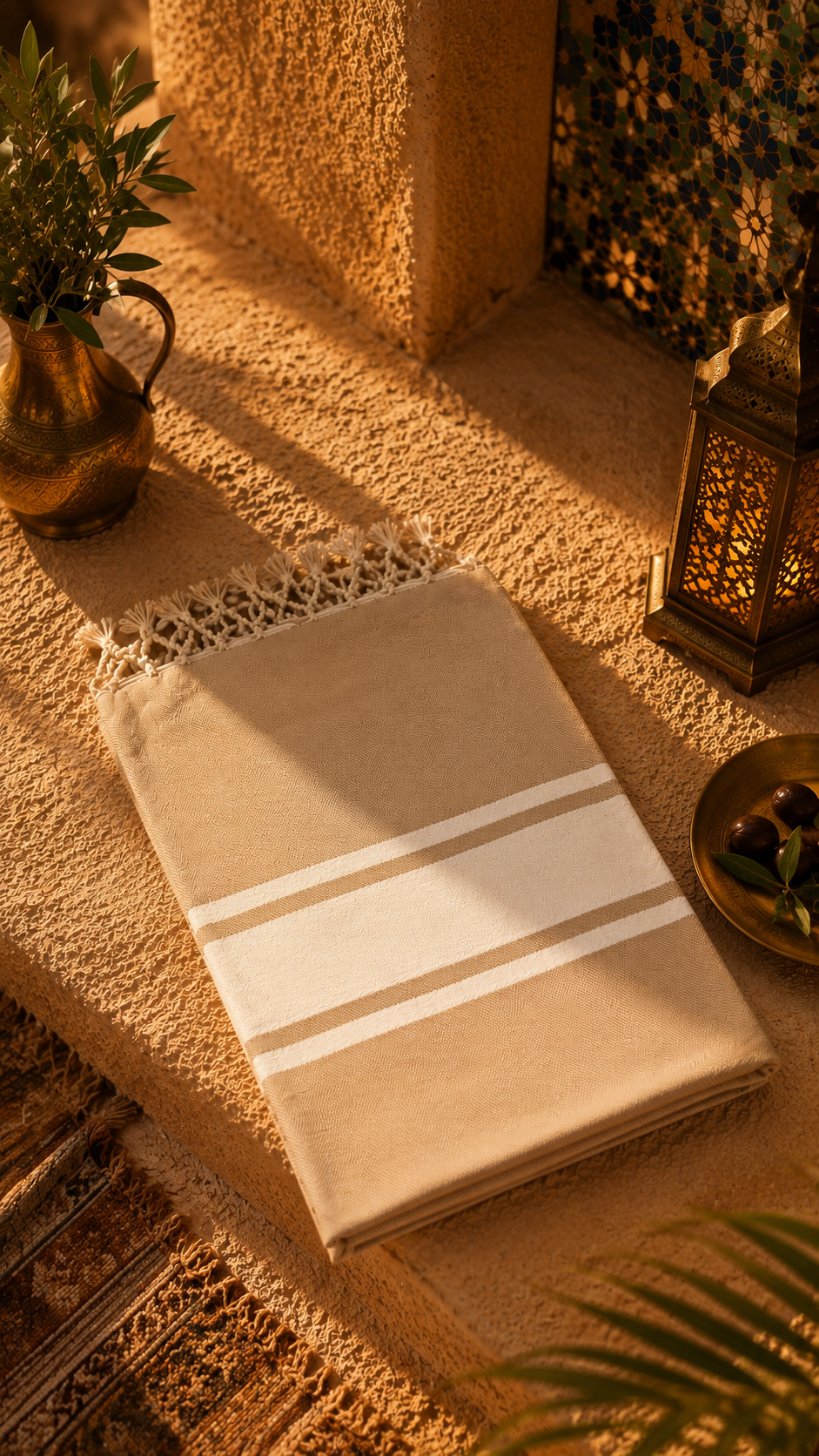 Fouta - Tissage lisse