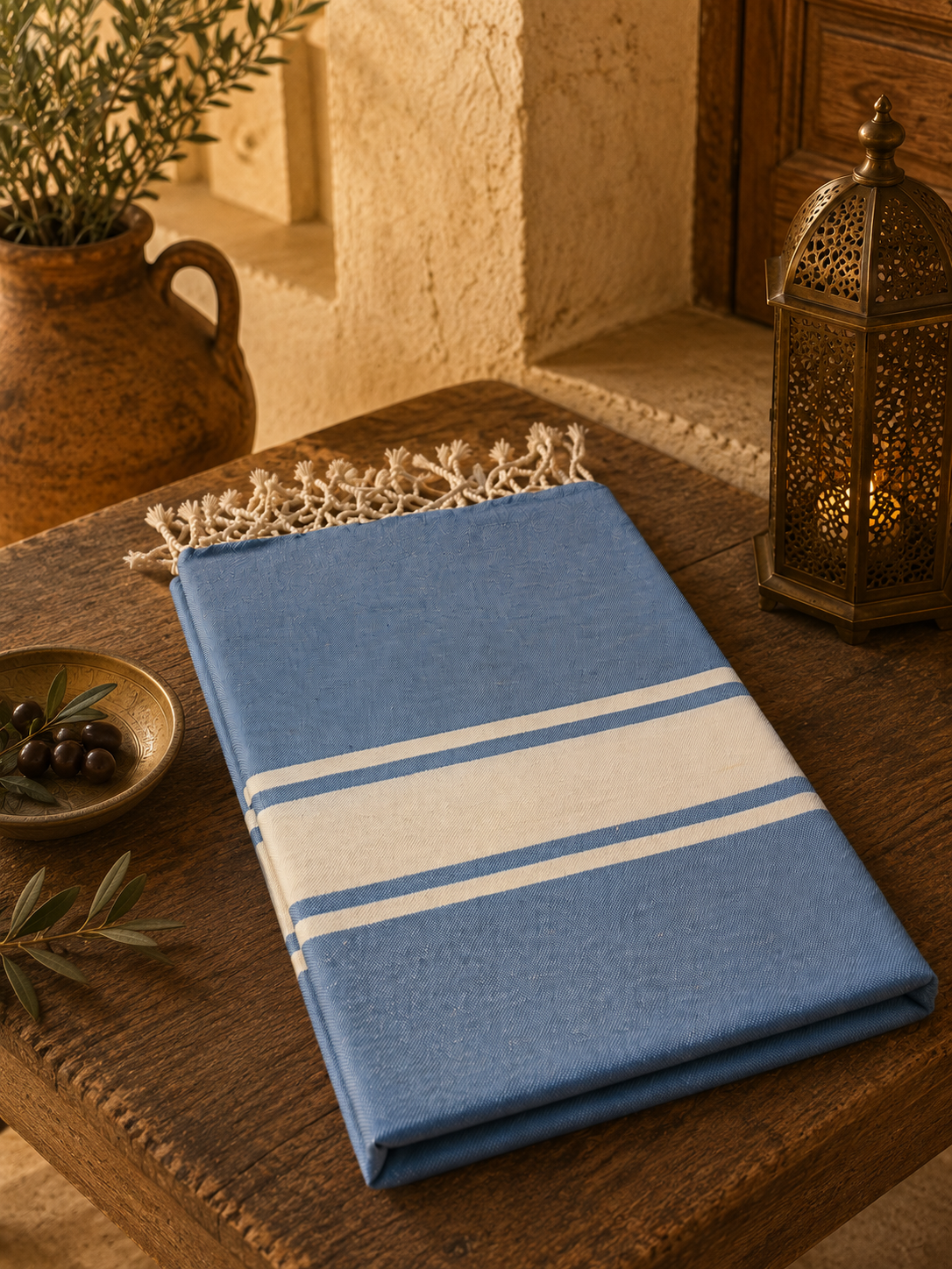 Fouta - Tissage lisse