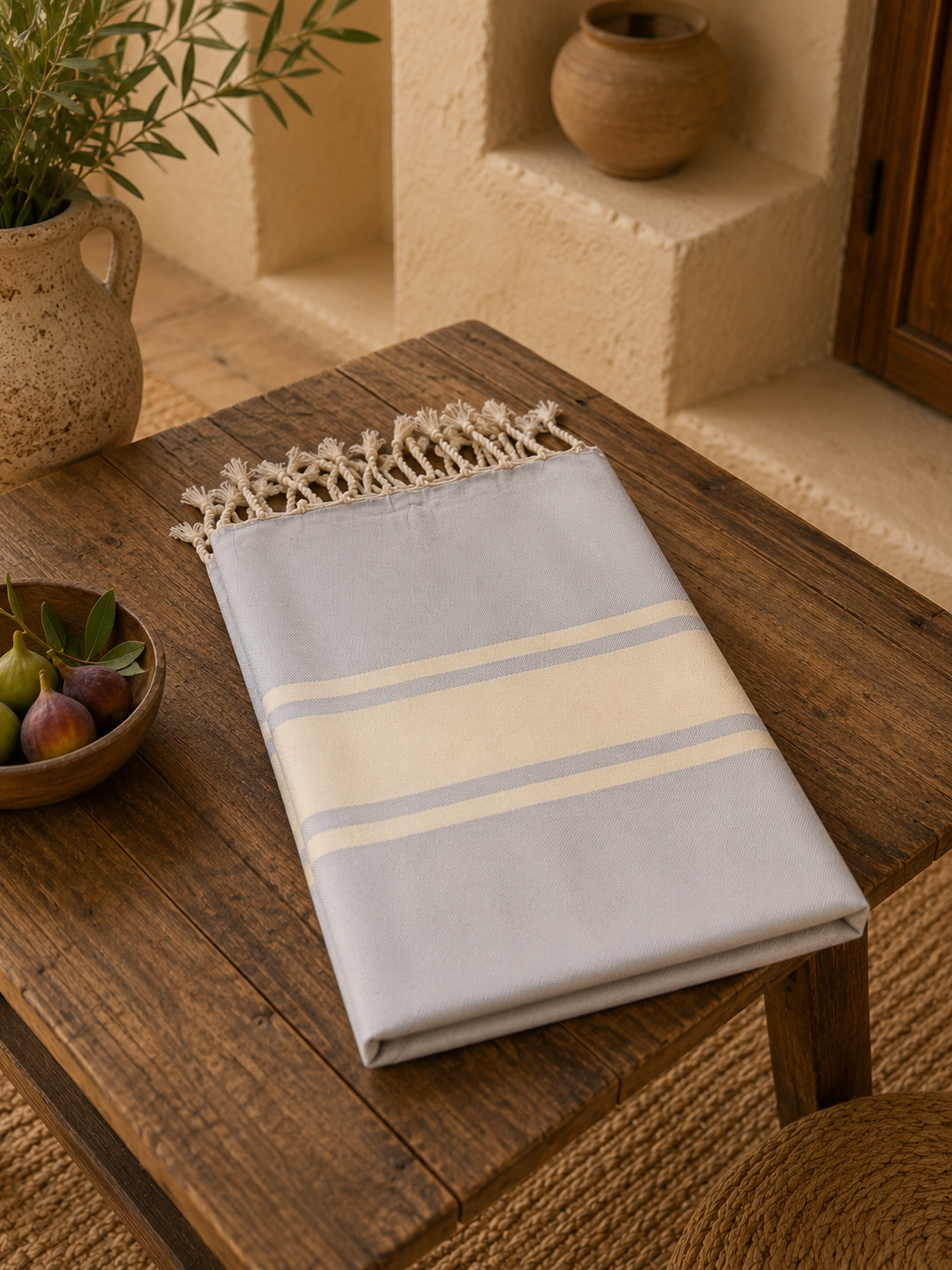 Fouta - Tissage lisse