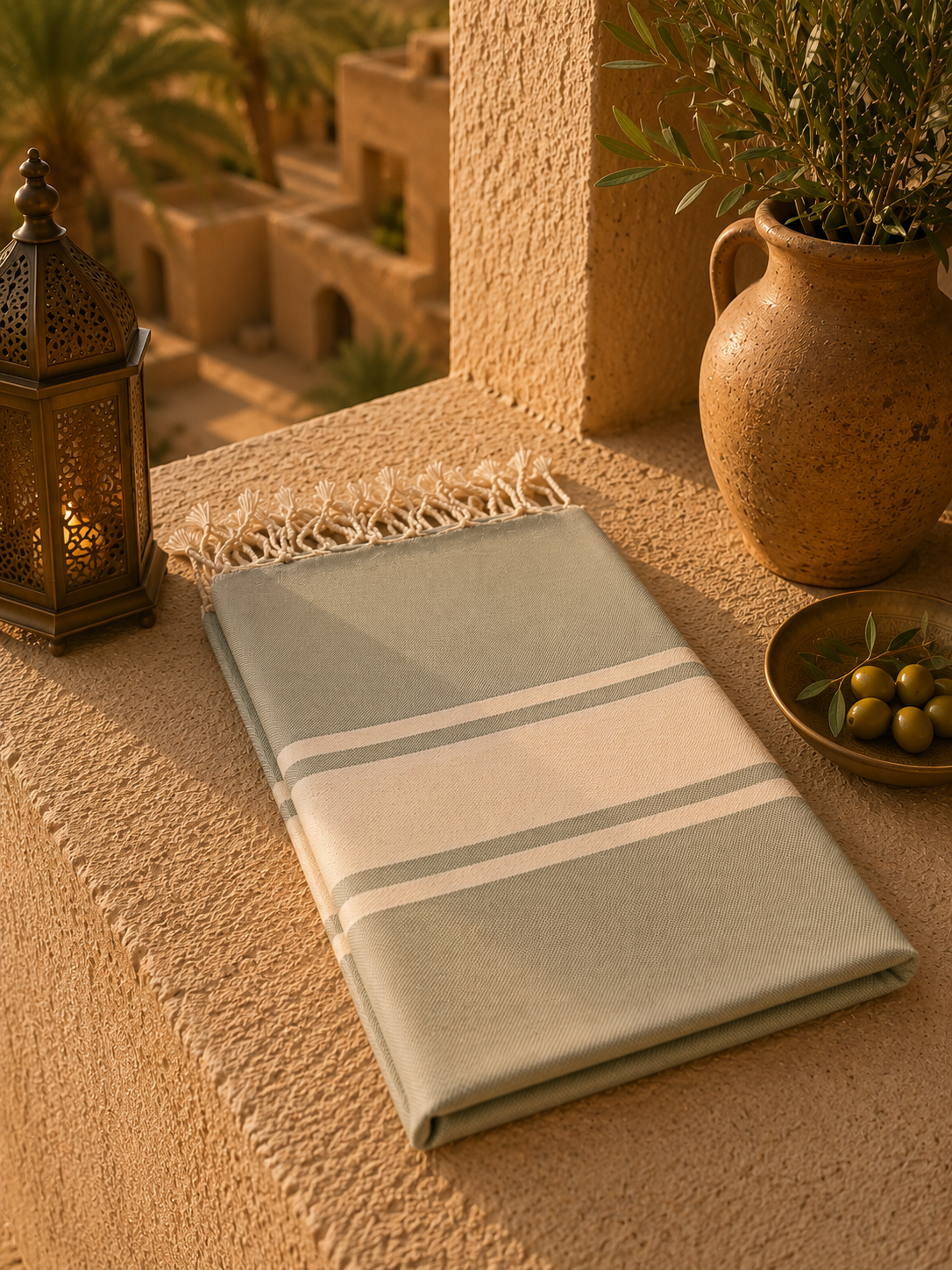 Fouta - Tissage lisse