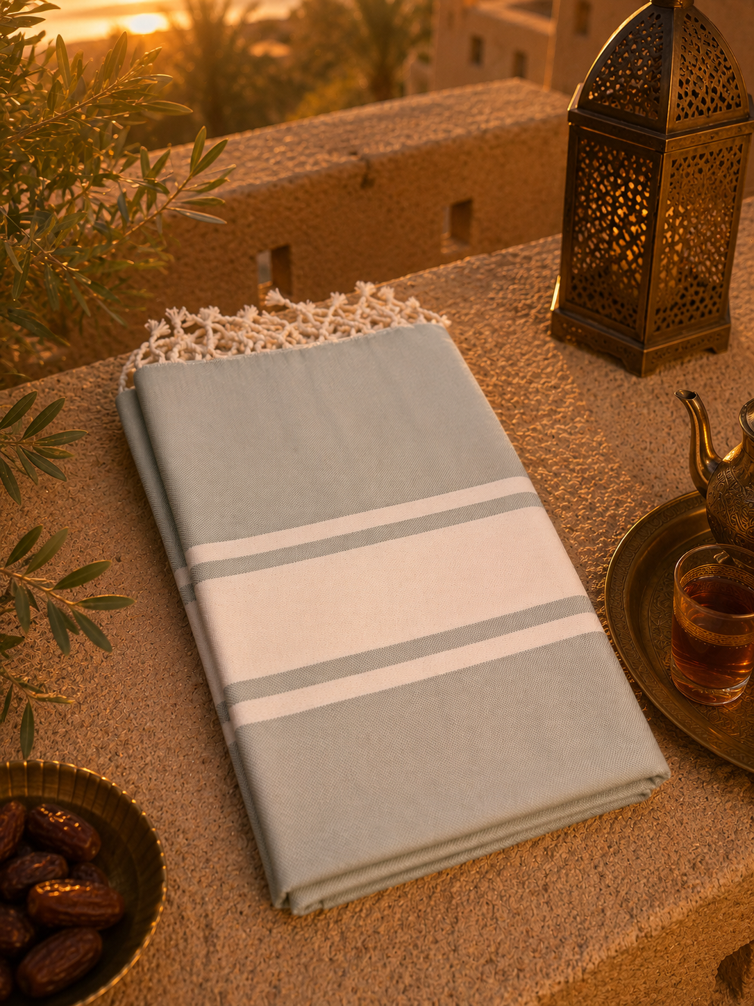 Fouta - Tissage lisse