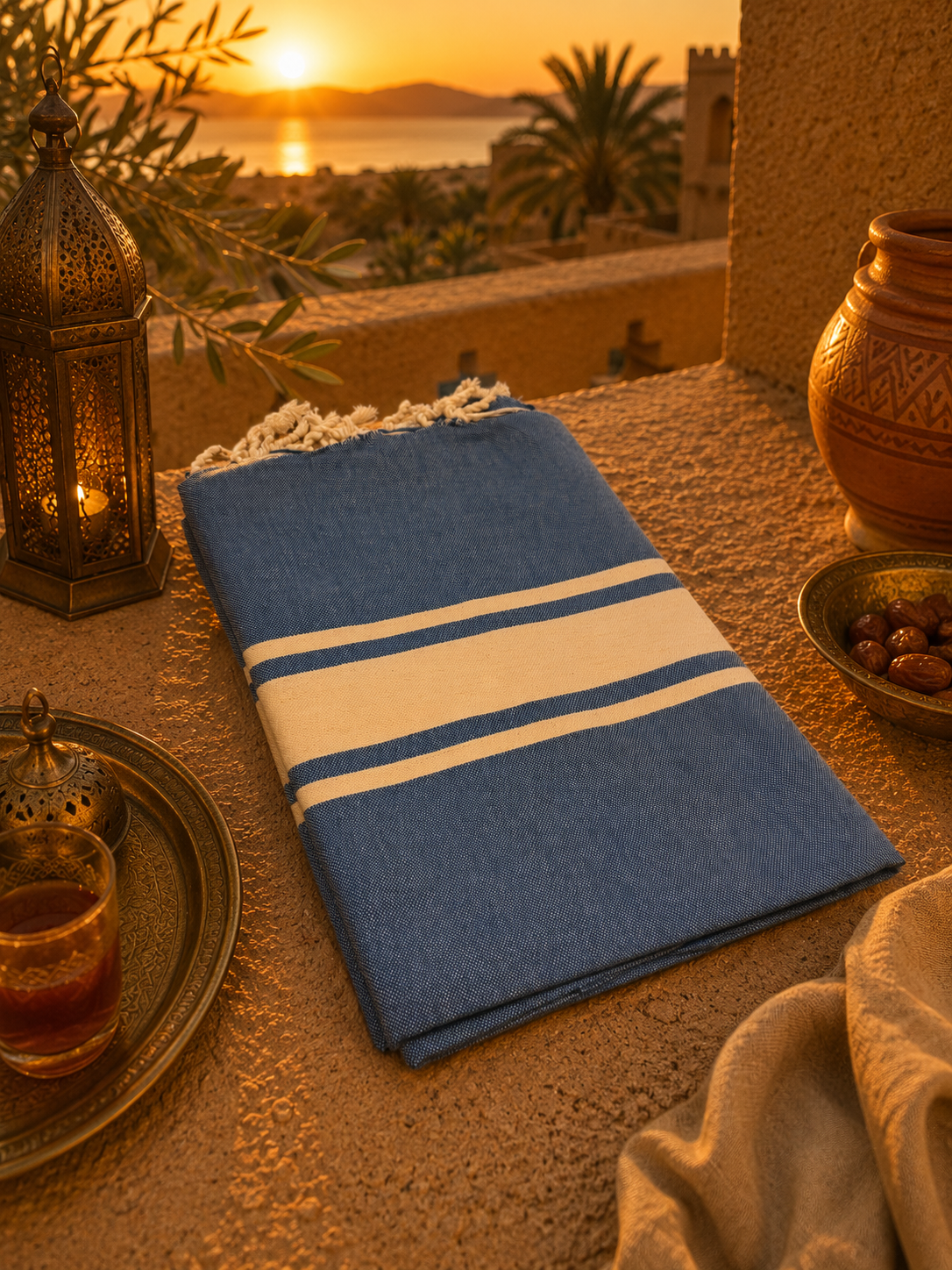 Fouta - Tissage lisse