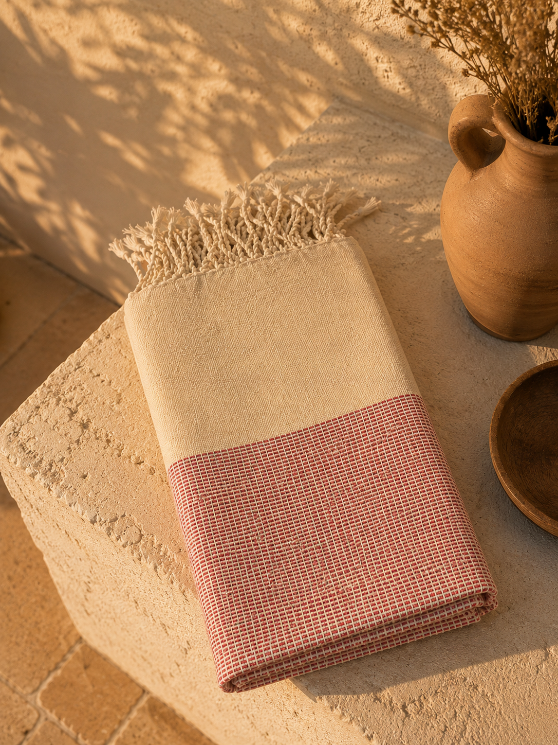 Fouta - Nid d'abeille