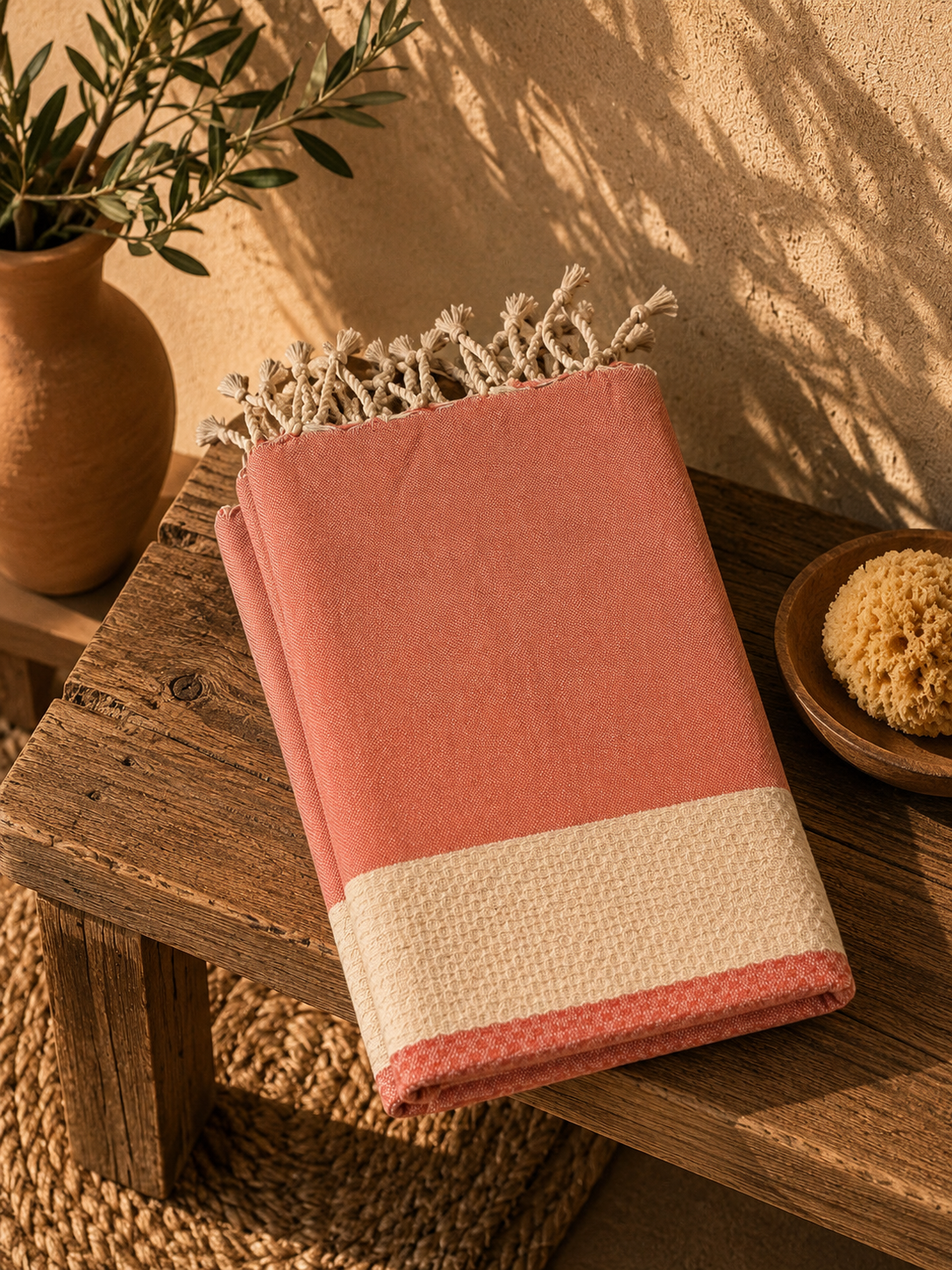 Fouta - Nid d'abeille