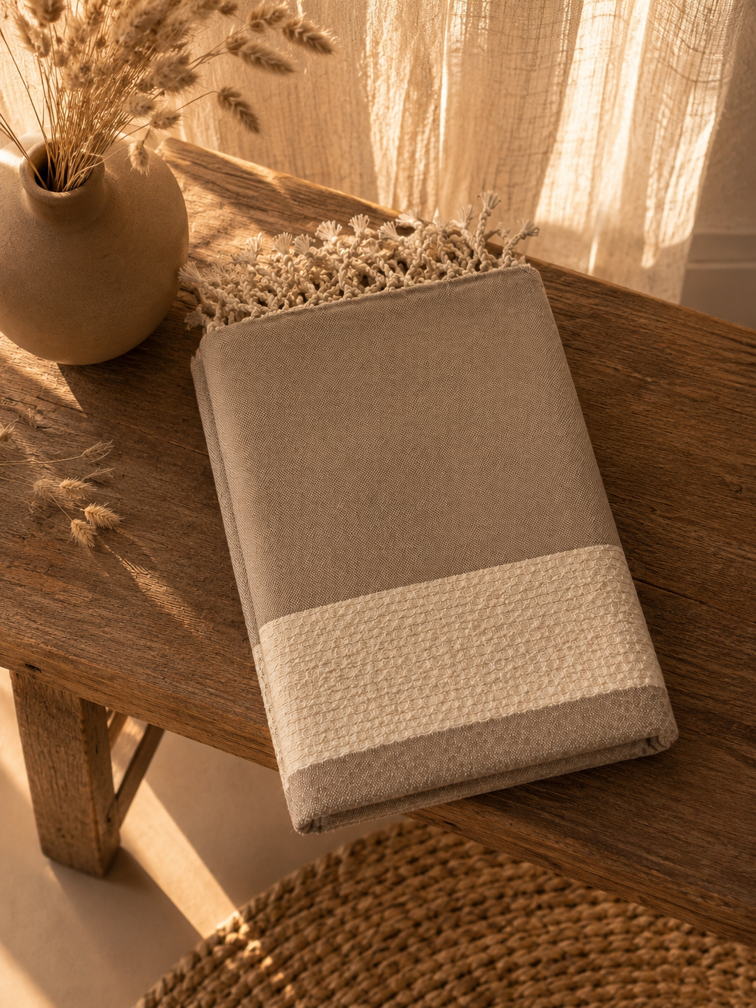 Fouta - Nid d'abeille