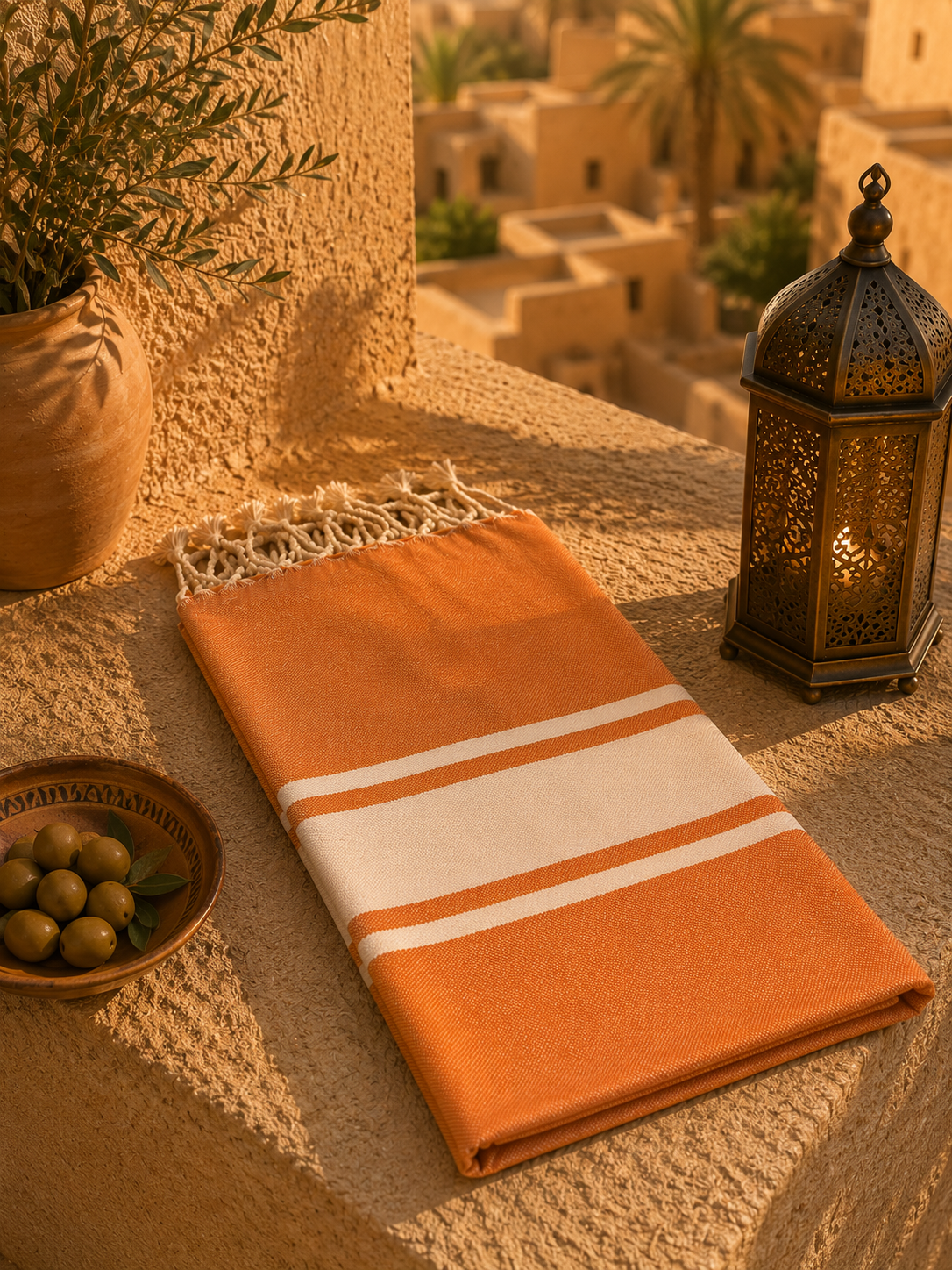 Fouta - Tissage lisse