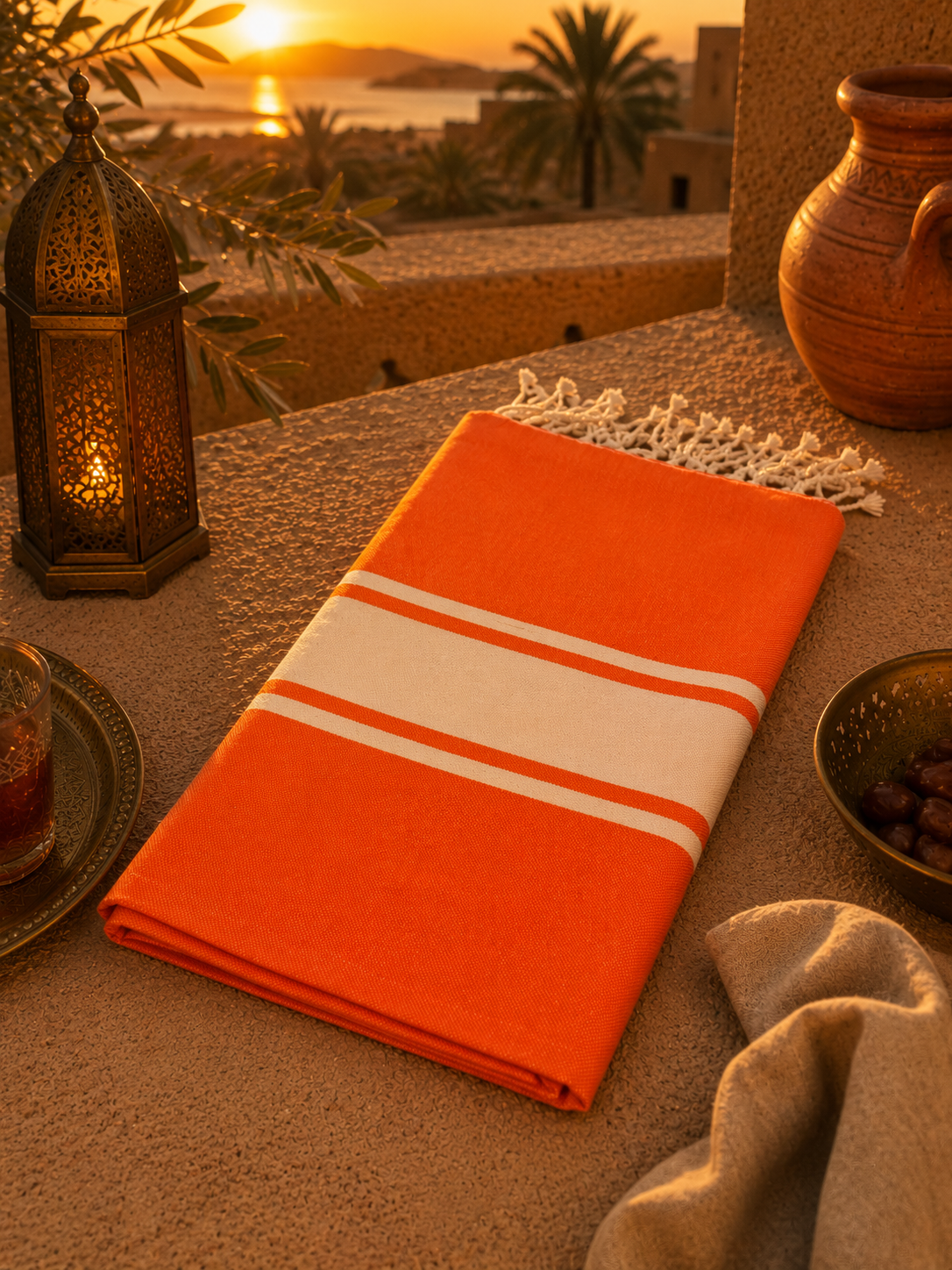 Fouta - Tissage lisse