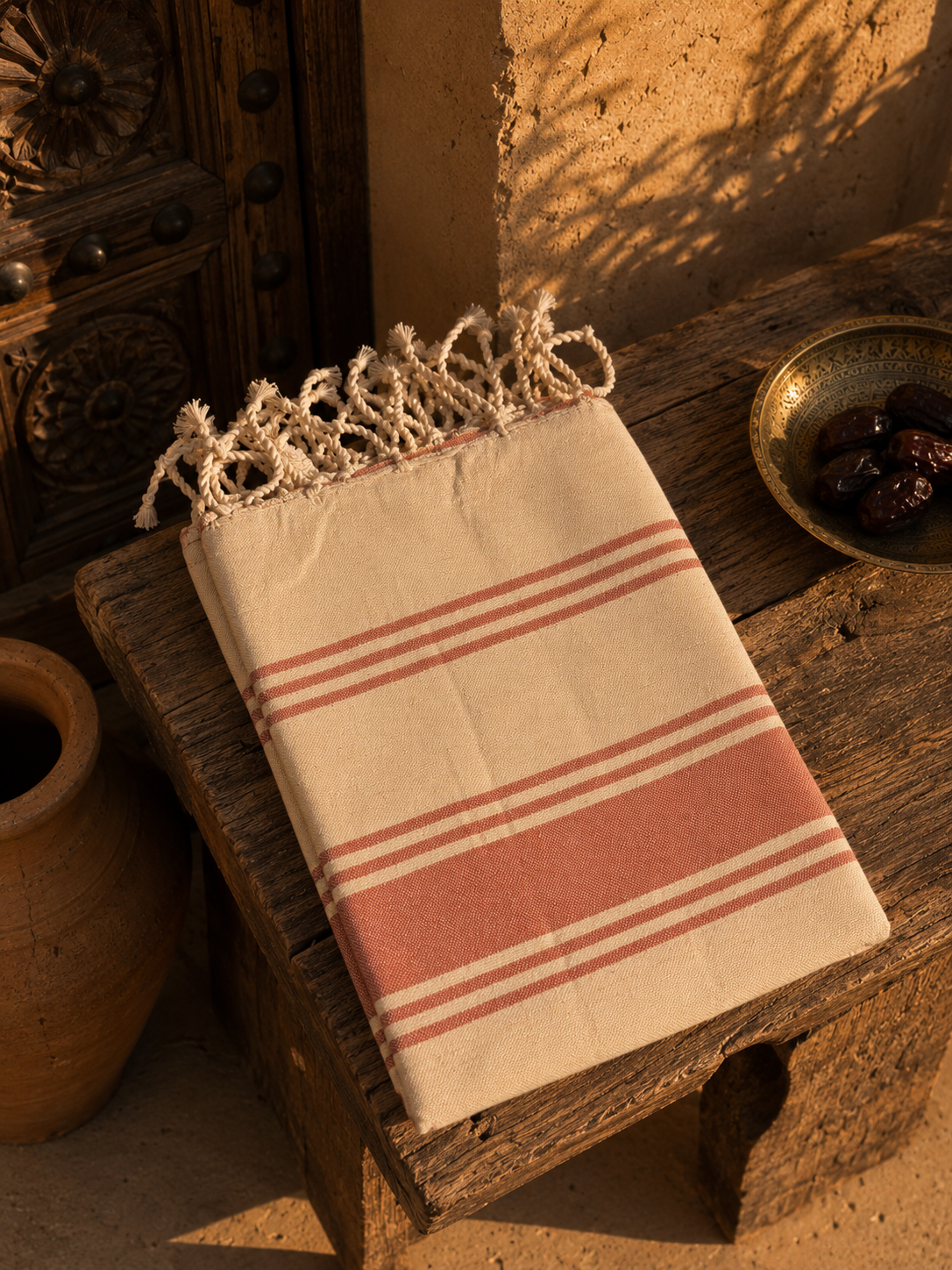 Fouta - Tissage lisse