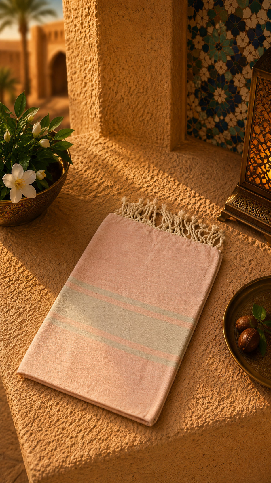 Fouta - Tissage lisse
