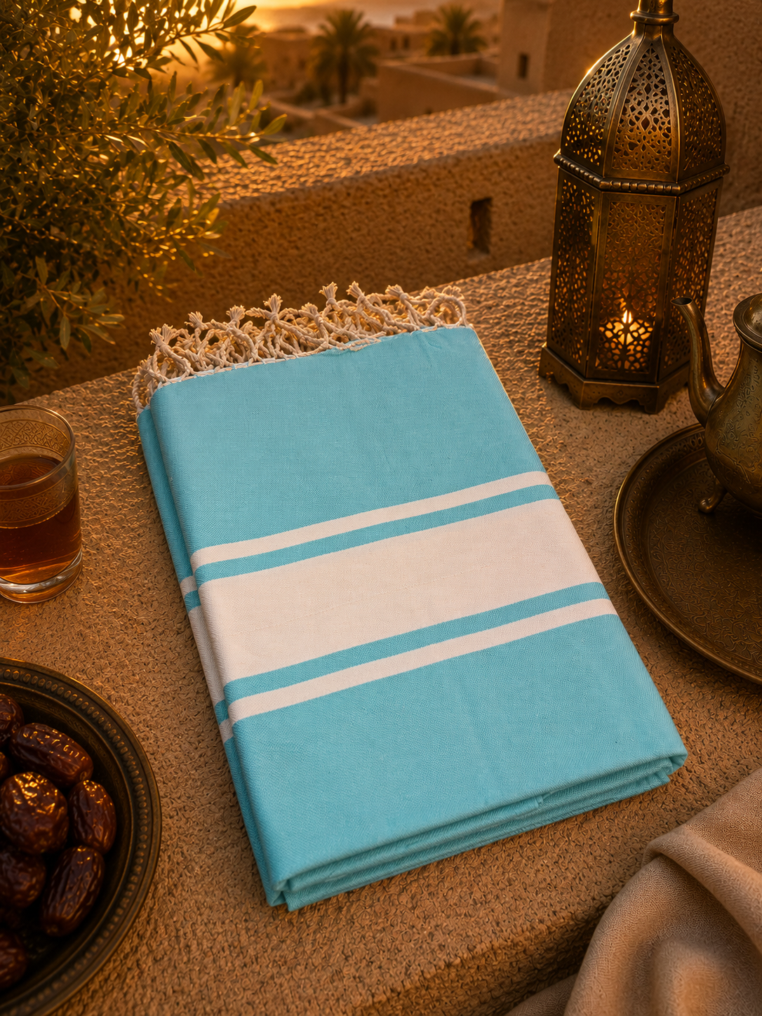 Fouta - Tissage lisse