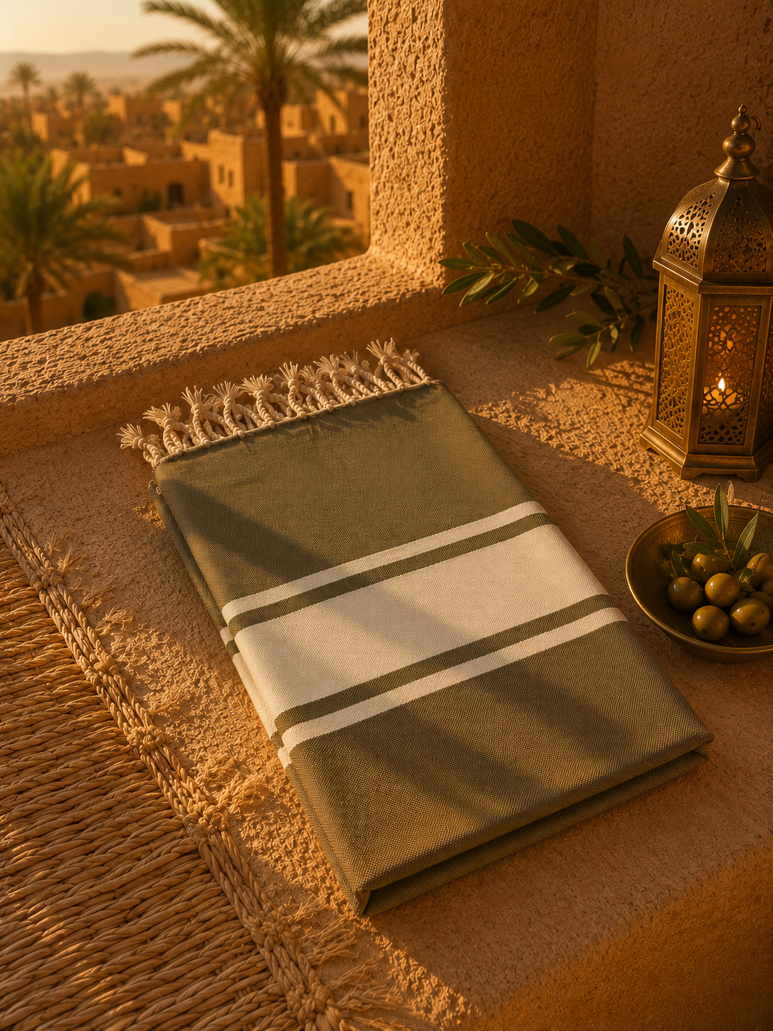 Fouta - Tissage lisse