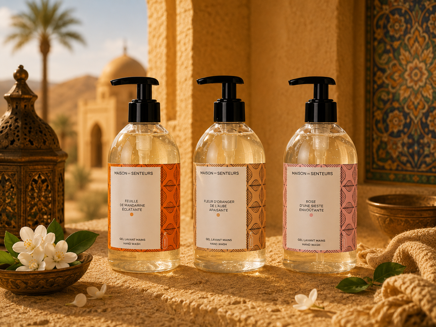 Savon liquide aux parfums d'Orient